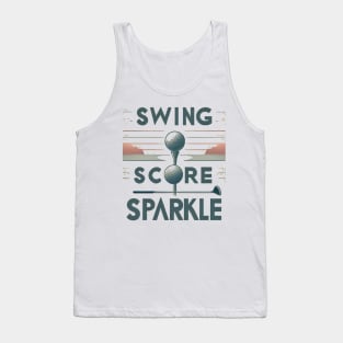 Swing, Score, Sparkle Tank Top